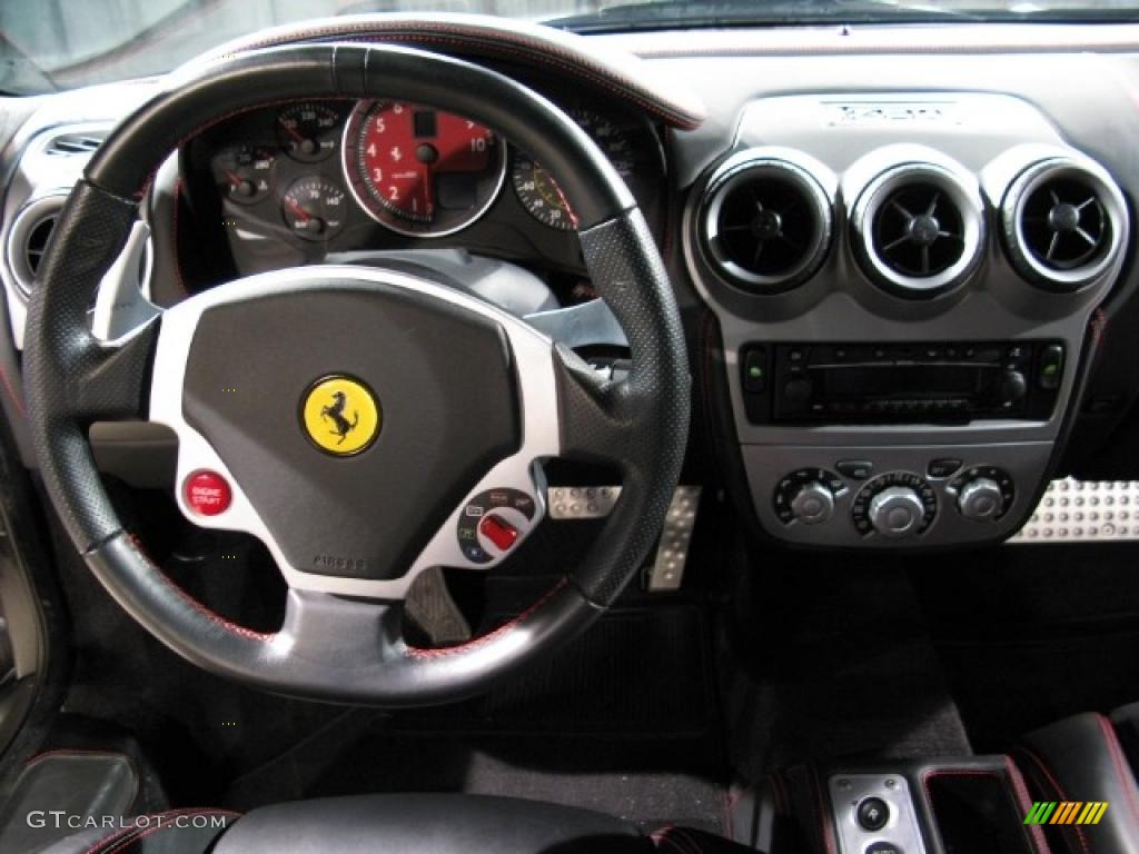 2006 F430 Coupe F1 - Nuovo Nero Daytona (Black Metallic) / Nero (Black) photo #8