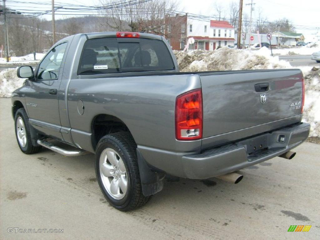 2005 Ram 1500 SLT Regular Cab 4x4 - Mineral Gray Metallic / Dark Slate Gray photo #3