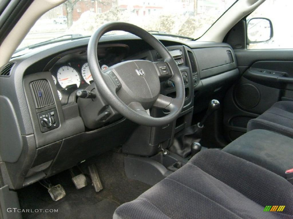 2005 Ram 1500 SLT Regular Cab 4x4 - Mineral Gray Metallic / Dark Slate Gray photo #11