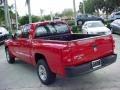 2008 Inferno Red Crystal Pearl Dodge Dakota SXT Crew Cab  photo #6