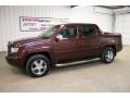 2007 Dark Cherry Pearl Honda Ridgeline RTX  photo #8