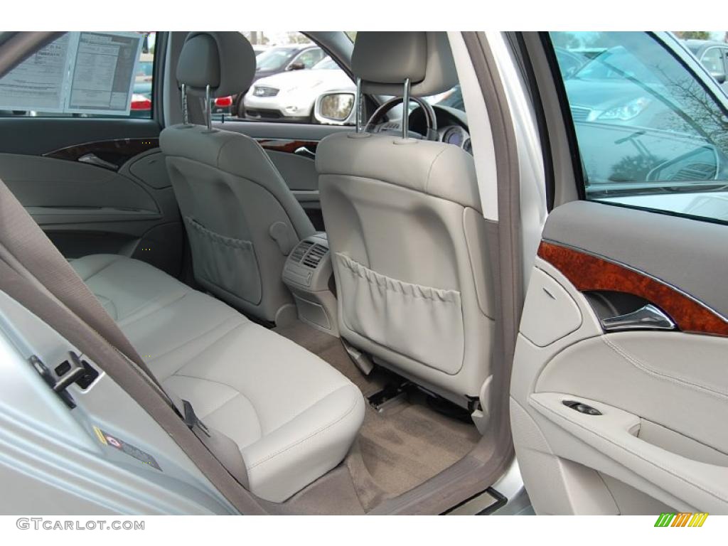 2008 E 350 Sedan - Iridium Silver Metallic / Ash photo #10