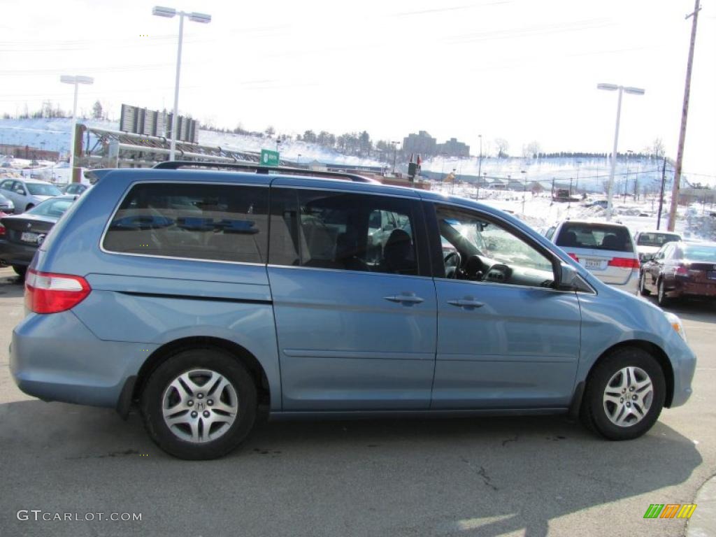 2007 Odyssey EX-L - Ocean Mist Metallic / Gray photo #7
