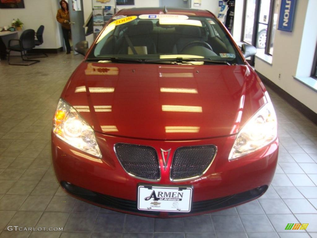 2008 G6 GT Coupe - Performance Red Metallic / Ebony Black photo #3