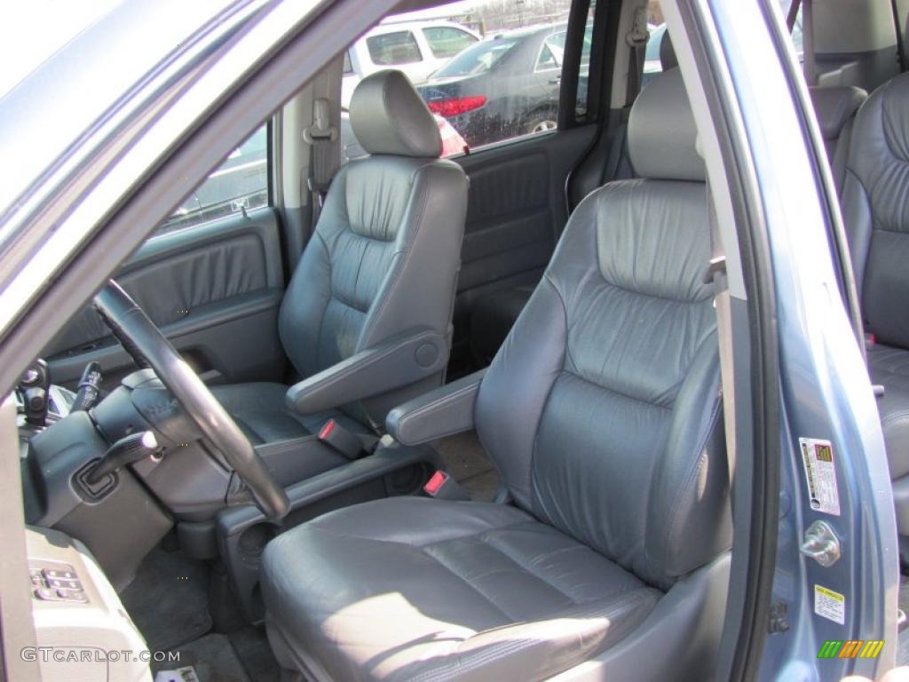 2007 Odyssey EX-L - Ocean Mist Metallic / Gray photo #13