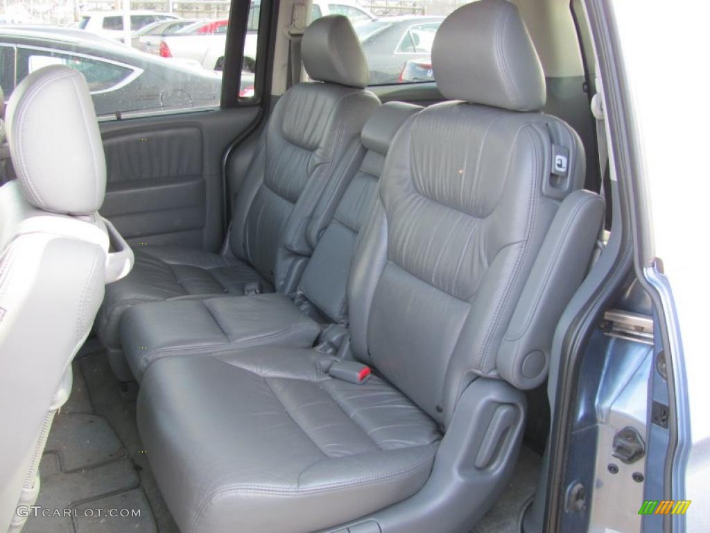 2007 Odyssey EX-L - Ocean Mist Metallic / Gray photo #17
