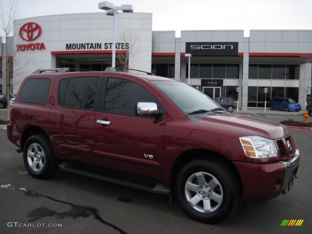 Red Brawn Nissan Armada