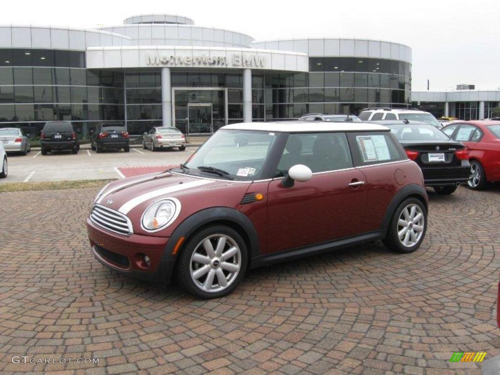 2007 Cooper Hardtop - Chili Red / Grey/Carbon Black photo #1