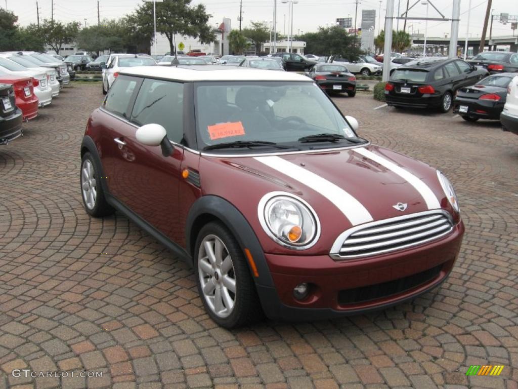 2007 Cooper Hardtop - Chili Red / Grey/Carbon Black photo #8