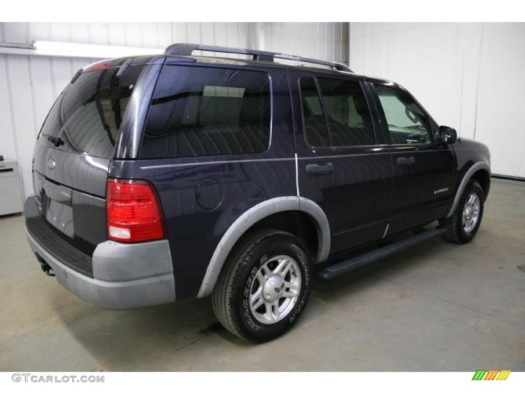 2002 Explorer XLS - True Blue Metallic / Graphite photo #5
