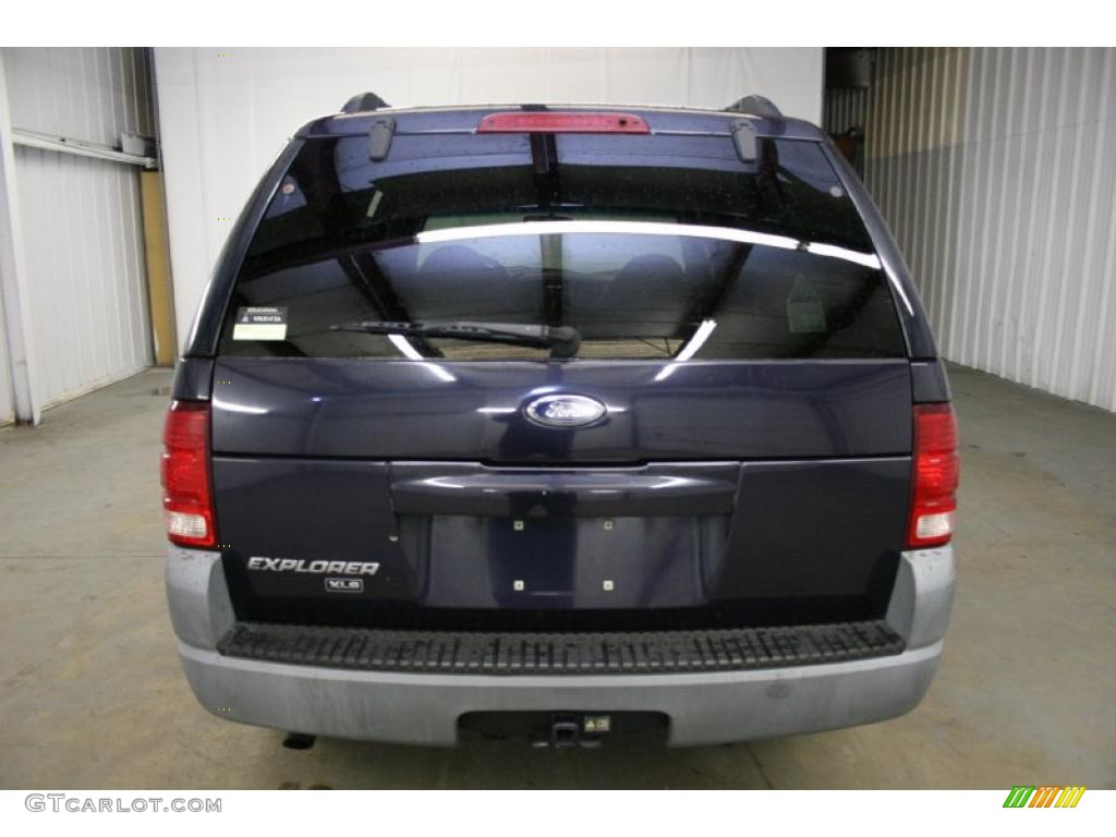 2002 Explorer XLS - True Blue Metallic / Graphite photo #6