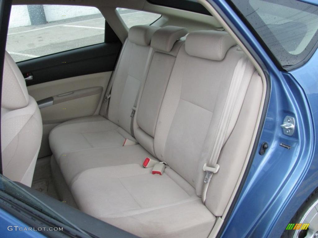 2005 Prius Hybrid - Seaside Blue Pearl / Ivory/Brown photo #11