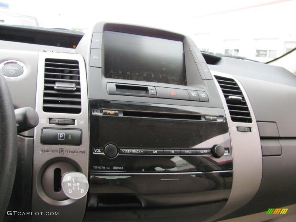 2005 Prius Hybrid - Seaside Blue Pearl / Ivory/Brown photo #15