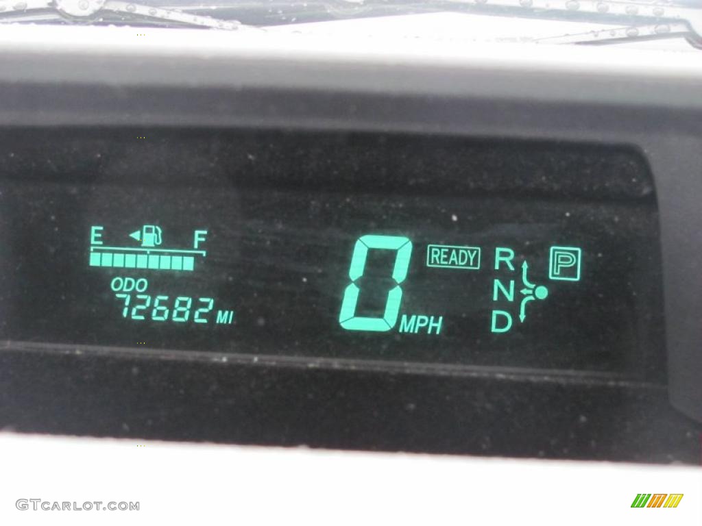 2005 Prius Hybrid - Seaside Blue Pearl / Ivory/Brown photo #20