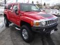 2007 Victory Red Hummer H3   photo #4