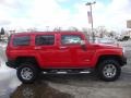 2007 Victory Red Hummer H3   photo #6