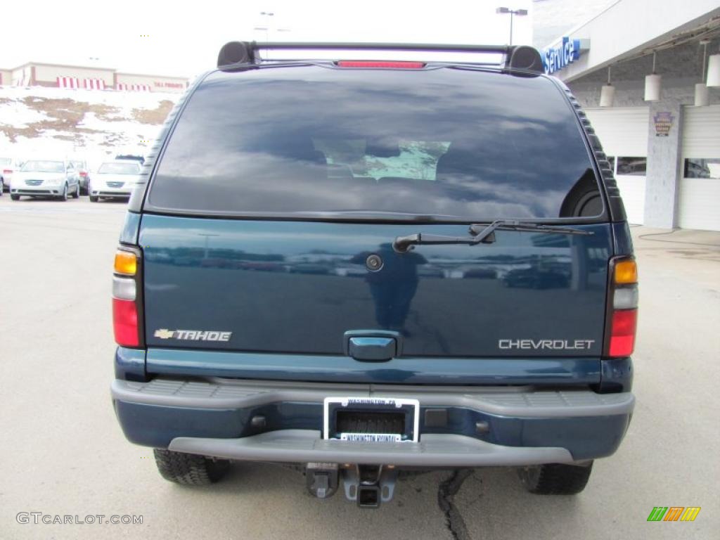 2005 Tahoe Z71 4x4 - Bermuda Blue Metallic / Tan/Neutral photo #6