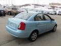 2009 Ice Blue Hyundai Accent GLS 4 Door  photo #6