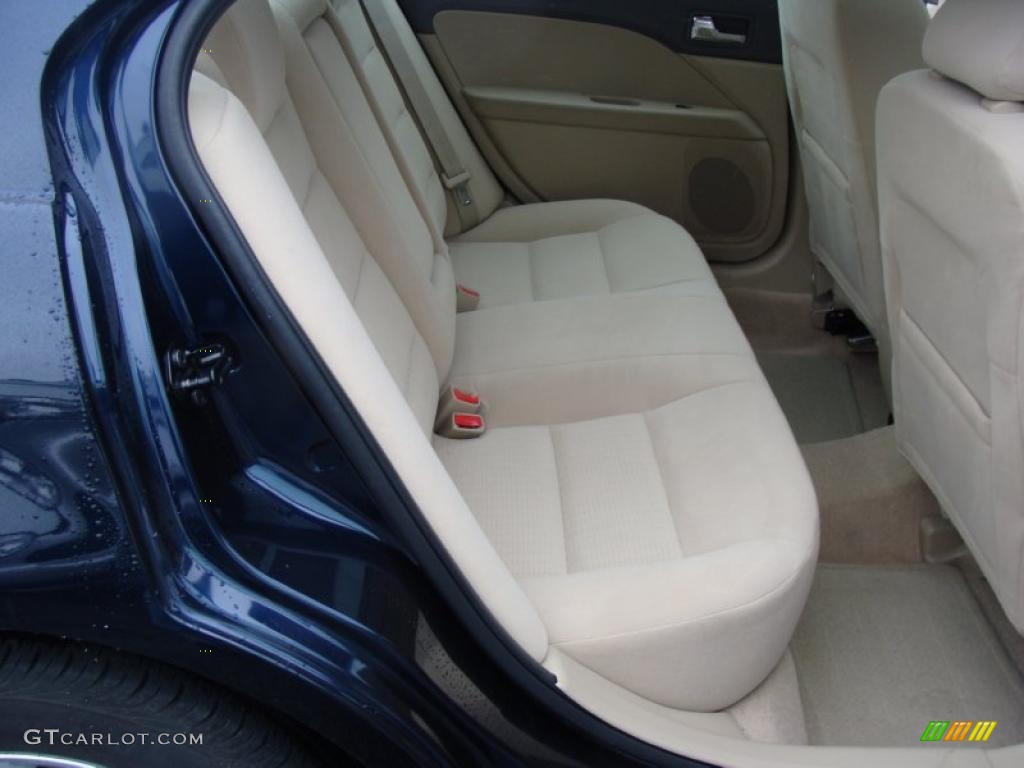 2009 Fusion SE - Dark Blue Ink Metallic / Camel photo #16