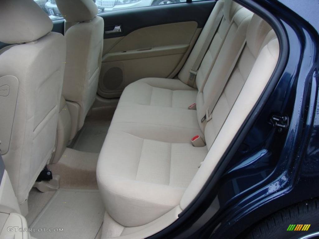 2009 Fusion SE - Dark Blue Ink Metallic / Camel photo #17