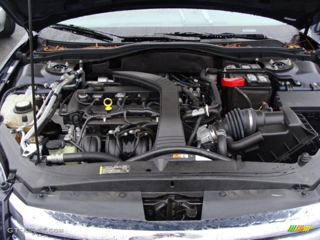 2009 Fusion SE - Dark Blue Ink Metallic / Camel photo #25