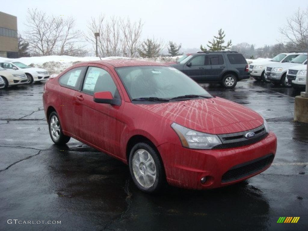 Sangria Red Metallic Ford Focus