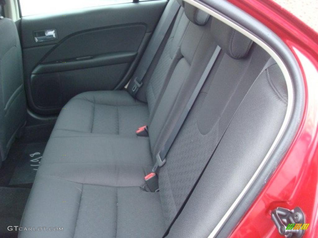 2010 Fusion SE V6 - Sangria Red Metallic / Charcoal Black photo #8