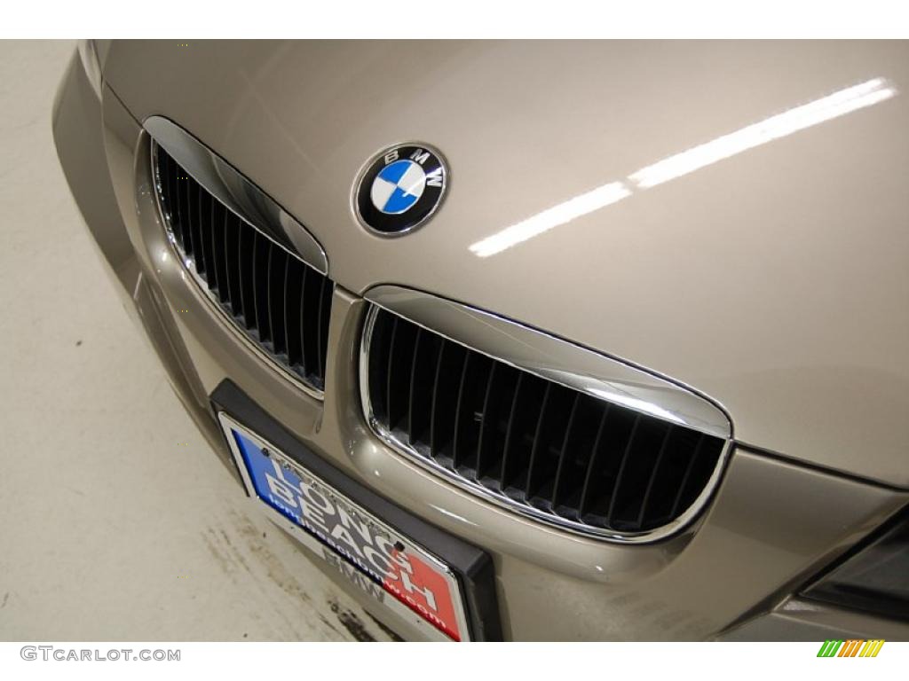 2008 3 Series 328i Sedan - Platinum Bronze Metallic / Beige photo #14