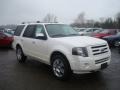 2010 White Platinum Tri-Coat Metallic Ford Expedition Limited 4x4  photo #1