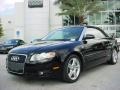 Brilliant Black 2007 Audi A4 2.0T Cabriolet