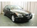 Jet Black - 5 Series 525xi Sedan Photo No. 7