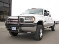 2002 Summit White GMC Sierra 2500HD SL Crew Cab 4x4  photo #2