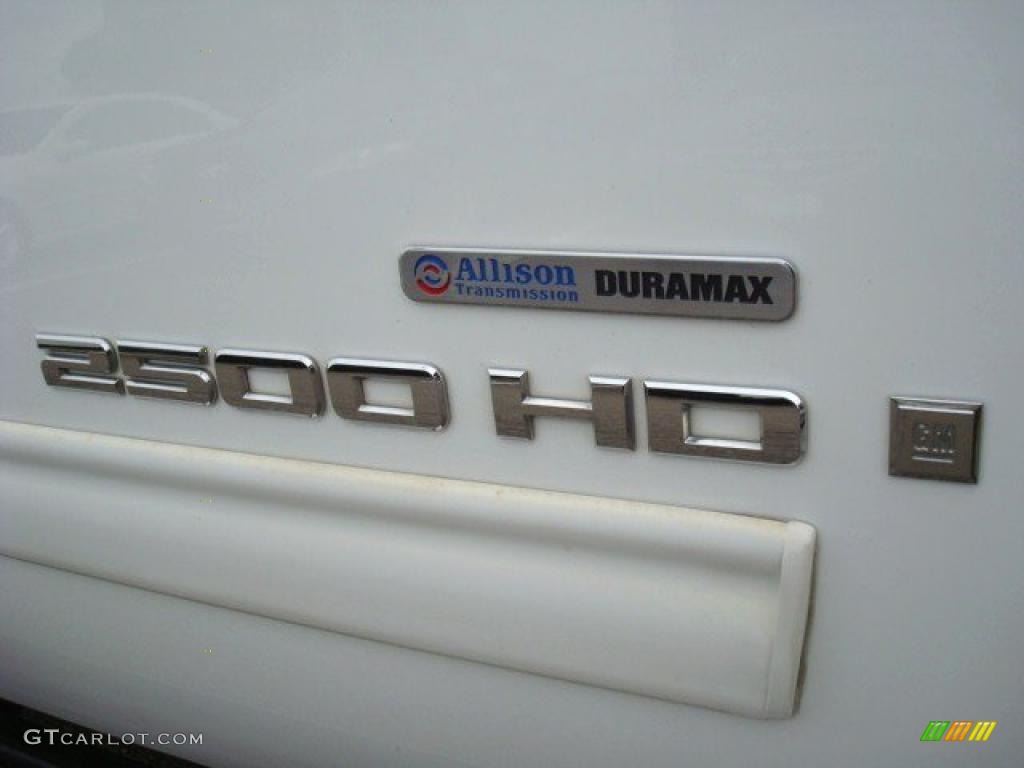 2007 Sierra 2500HD SLT Extended Cab 4x4 - Summit White / Dark Cashmere/Light Cashmere photo #32