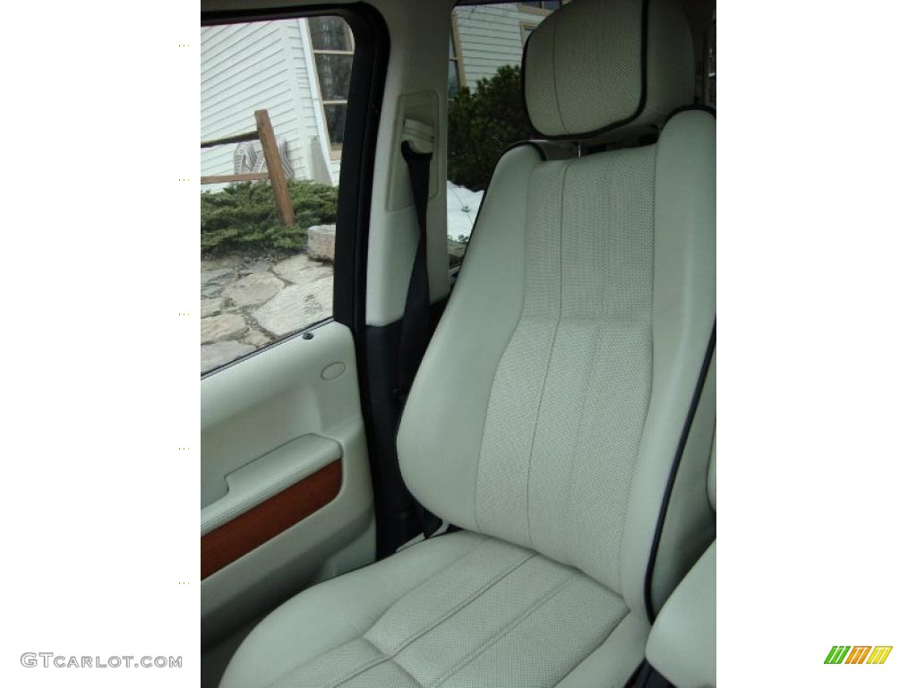 2007 Range Rover HSE - Buckingham Blue Metallic / Ivory/Black photo #21