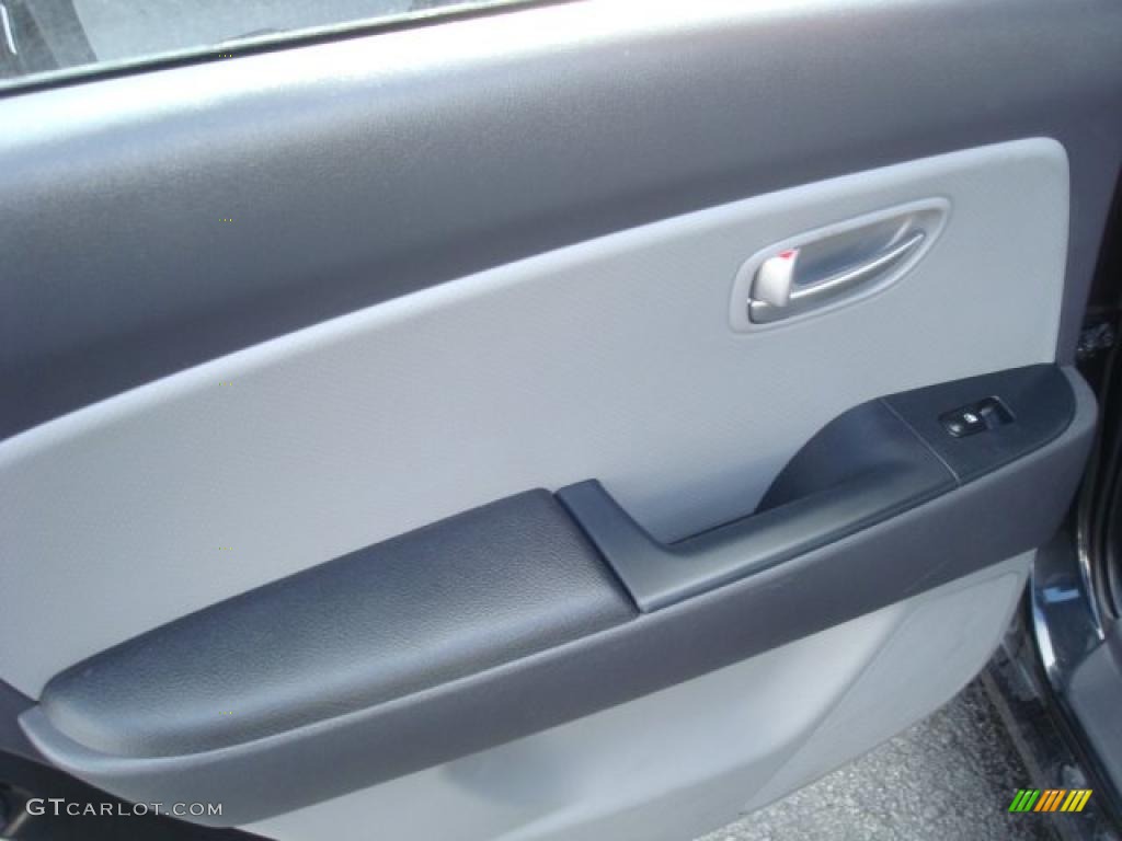 2009 Elantra GLS Sedan - Black Pearl / Gray photo #13