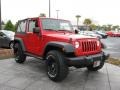 Flame Red - Wrangler X 4x4 Photo No. 3