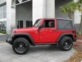 Flame Red - Wrangler X 4x4 Photo No. 6
