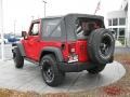 Flame Red - Wrangler X 4x4 Photo No. 7