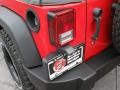 Flame Red - Wrangler X 4x4 Photo No. 8