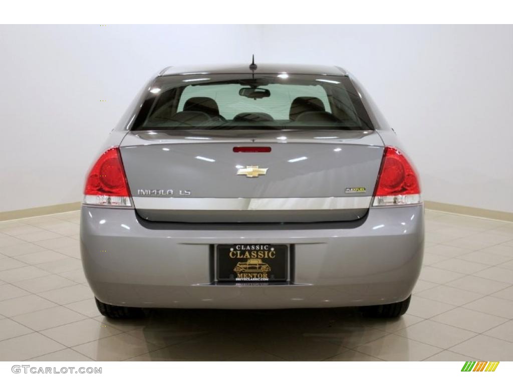 2007 Impala LS - Dark Silver Metallic / Ebony Black photo #6