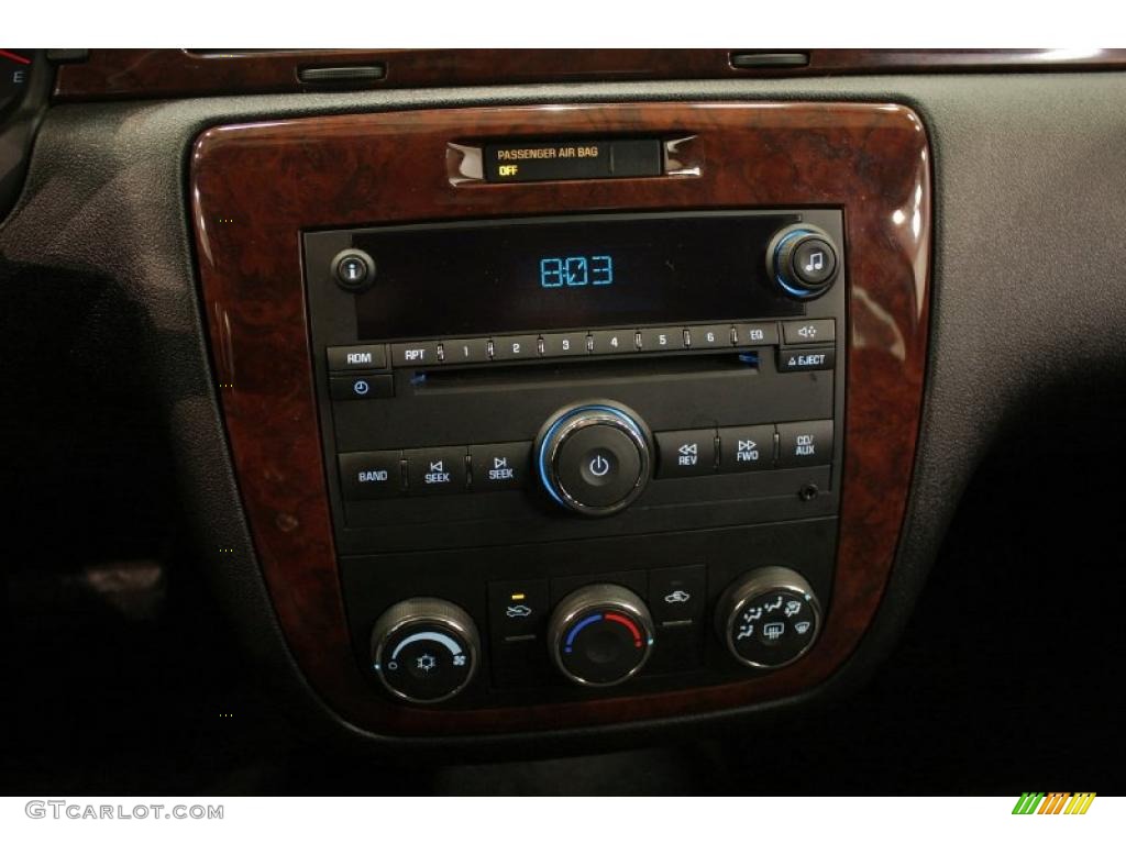 2007 Impala LS - Dark Silver Metallic / Ebony Black photo #13