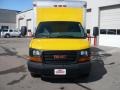 2007 Yellow GMC Savana Cutaway 3500 Commercial Cargo Van  photo #2