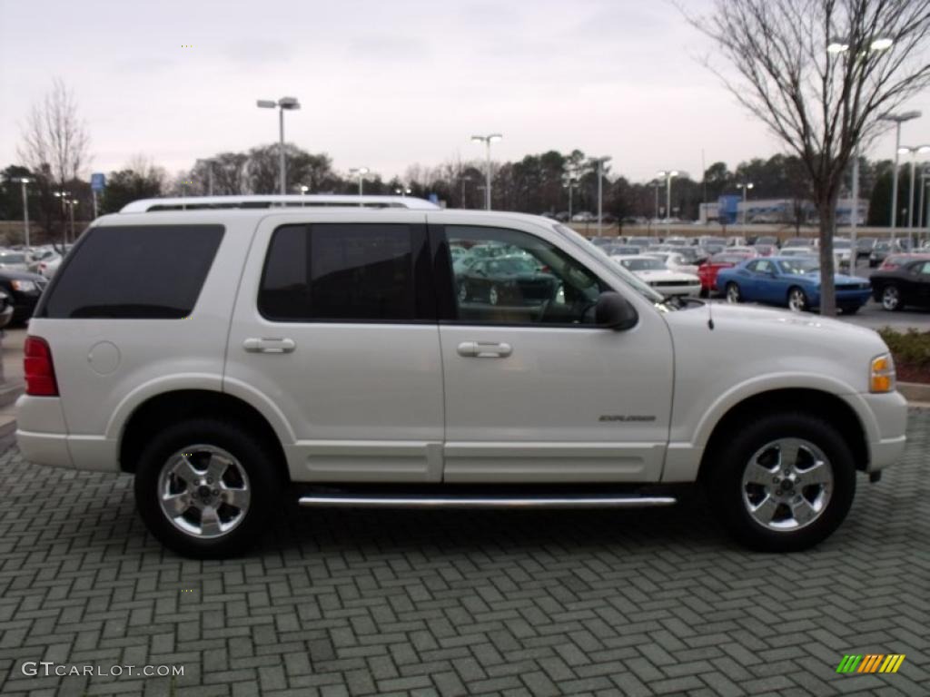 2004 Explorer Limited - Ceramic White Tri Coat Metallic / Medium Parchment photo #6