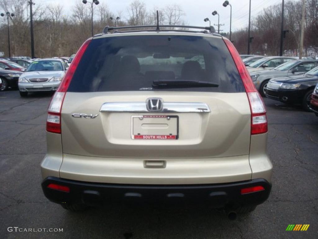 2008 CR-V EX 4WD - Borrego Beige Metallic / Ivory photo #3