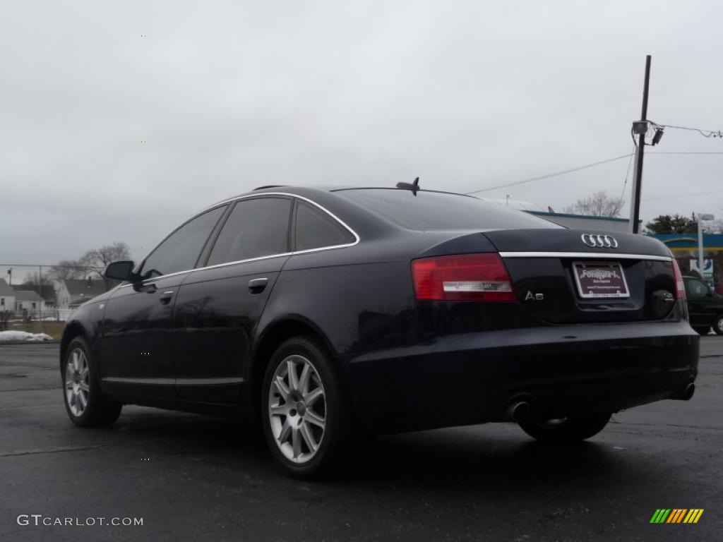 2005 A6 3.2 quattro Sedan - Night Blue Pearl Effect / Ebony photo #4