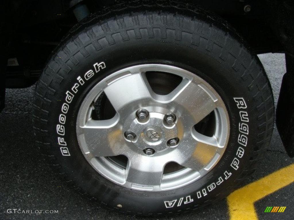 2008 Tundra SR5 Double Cab 4x4 - Slate Gray Metallic / Black photo #14