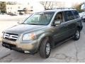 2007 Aberdeen Green Metallic Honda Pilot EX 4WD  photo #2