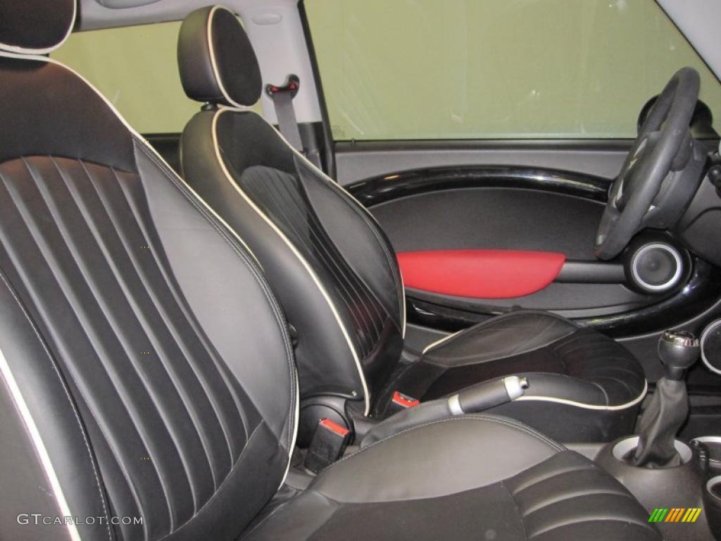 2007 Cooper S Hardtop - Chili Red / Lounge Carbon Black photo #8