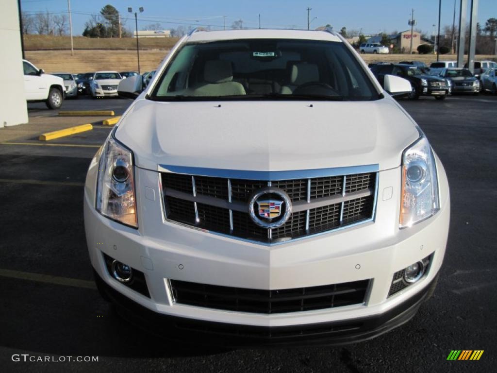 2010 SRX V6 - Platinum Ice Tricoat / Shale/Brownstone photo #5