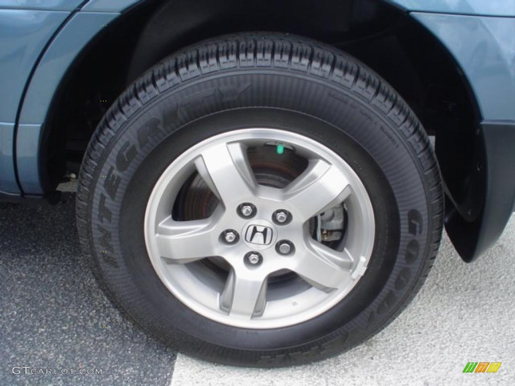 2008 Pilot EX-L - Steel Blue Metallic / Gray photo #4